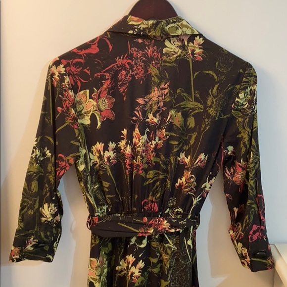 LAST CHANCE! Zara Flora Midi Shirt Dress - Picture 4 of 7